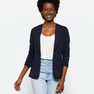 Skies Are Blue Dark Blue Blazer